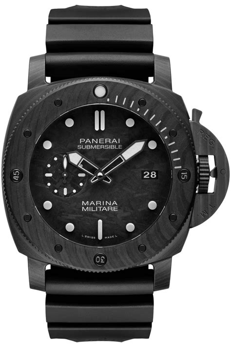 panerai submersible marina militare|panerai submersible carbotech 47mm.